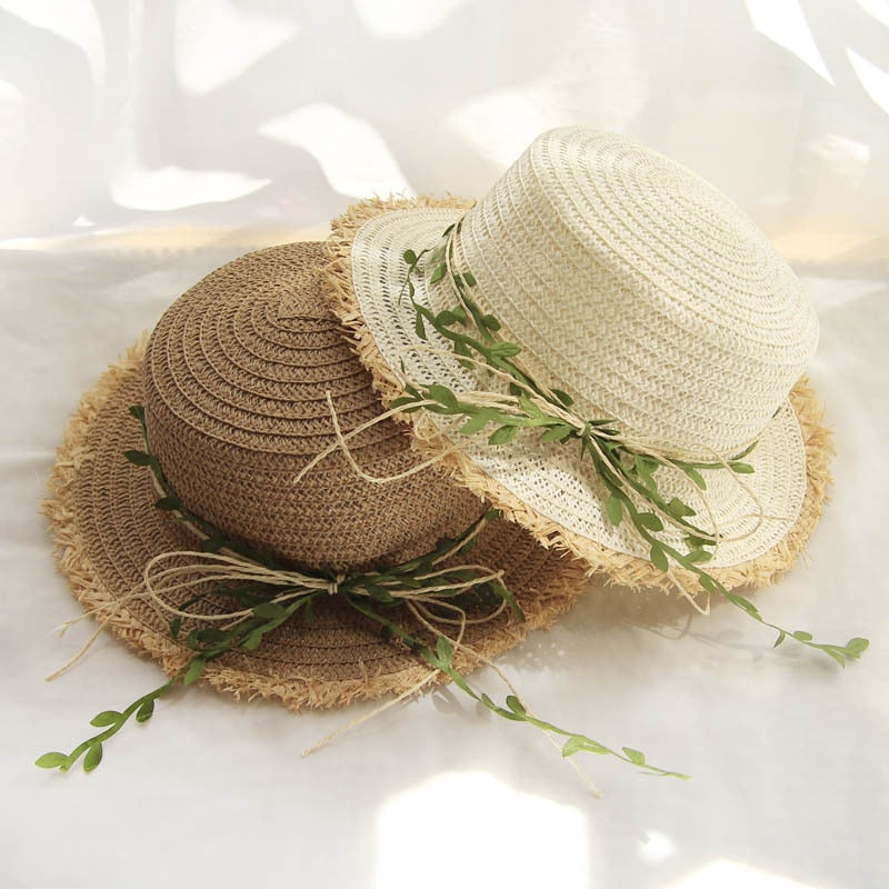 Chapeau de Paille Décoration Nature Femme | La Parisienne