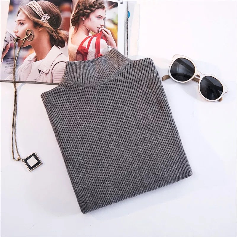 Women's Slim Cotton Recomposé Sweater | La Parisienne