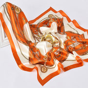 Women's 100% Silk Luxury Square Scarf | La Parisienne