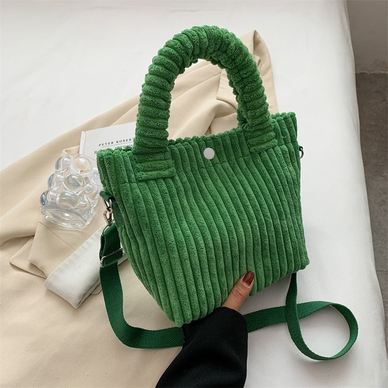 Women's Corduroy Bag La Parisienne