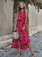 Lightweight polka dot dress for women | La Parisienne