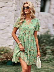 Women's Floral Light Dress | La Parisienne
