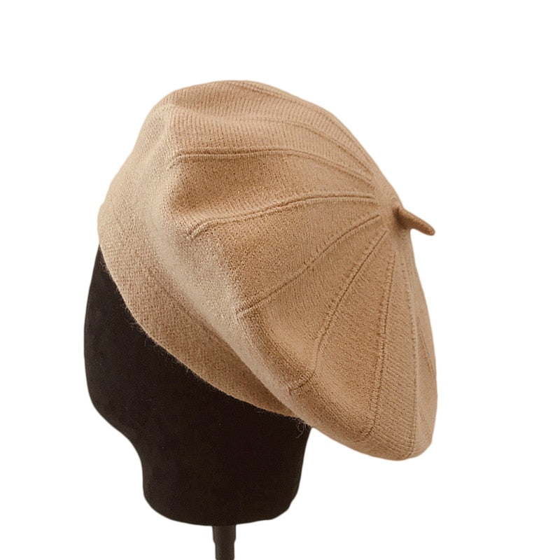Women's Large Beret 100% Wool | La Parisienne