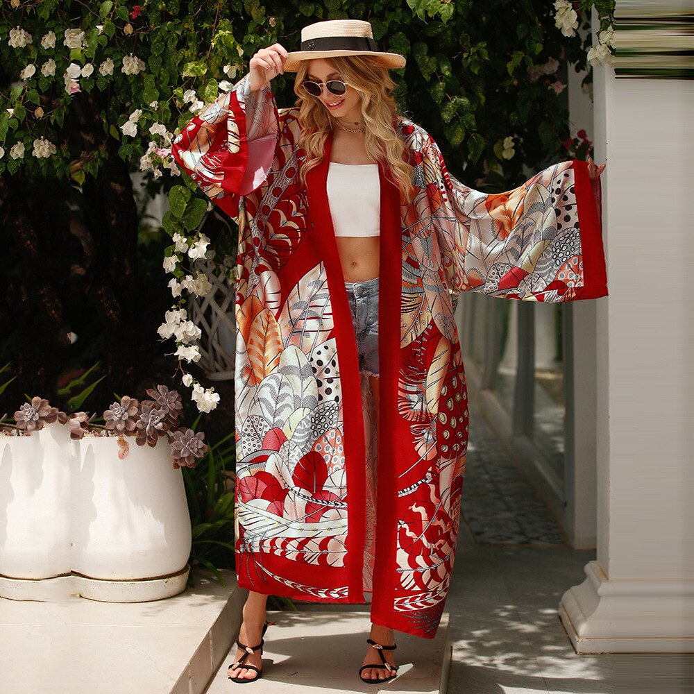 Chic Beach Kimono Japanese Inspiration | La Parisienne