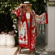 Chic Beach Kimono Japanese Inspiration | La Parisienne