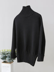 Women's wool and cotton casual sweater | La Parisienne
