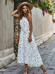 Lightweight polka dot dress for women | La Parisienne