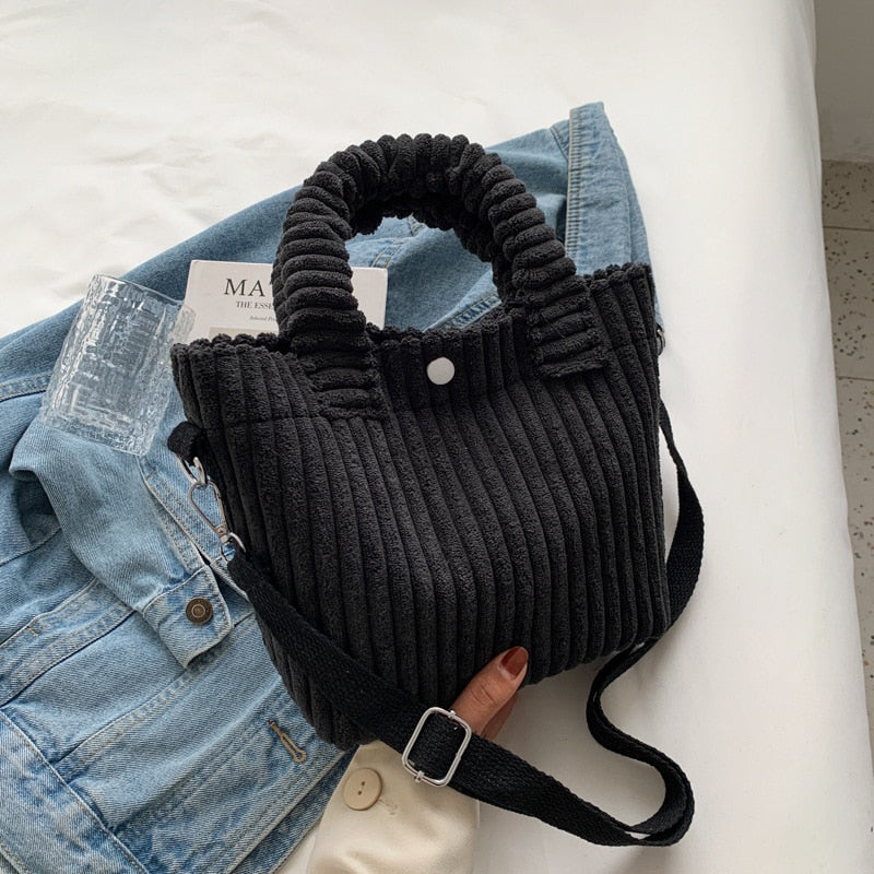 Women's Corduroy Bag La Parisienne