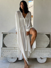 Chic Open Beach Dress | La Parisienne