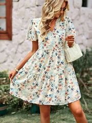 Women's Floral Light Dress | La Parisienne