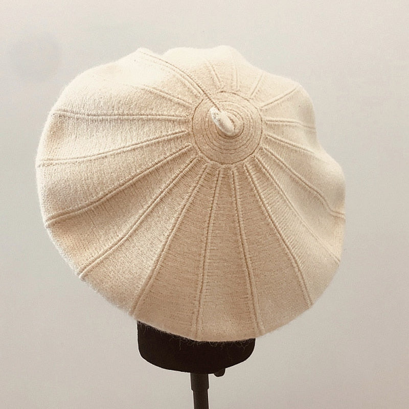 Women's Large Beret 100% Wool | La Parisienne