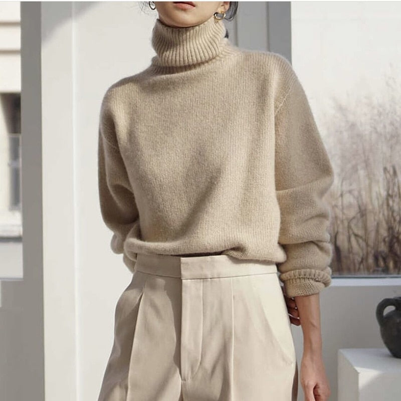 Women's turtleneck sweater | La Parisienne