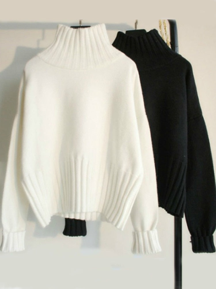 Women's wool and cotton casual sweater | La Parisienne