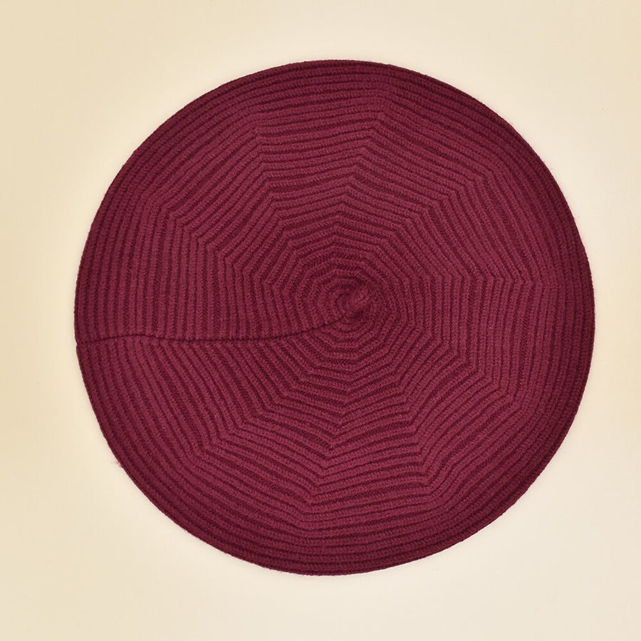 Women's Classic Style Knit Beret | La Parisienne