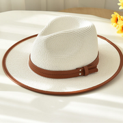Women's summer straw hat Panama style | La Parisienne