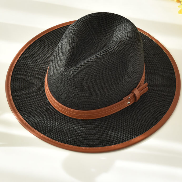 Women's summer straw hat Panama style | La Parisienne