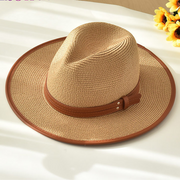 Women's summer straw hat Panama style | La Parisienne