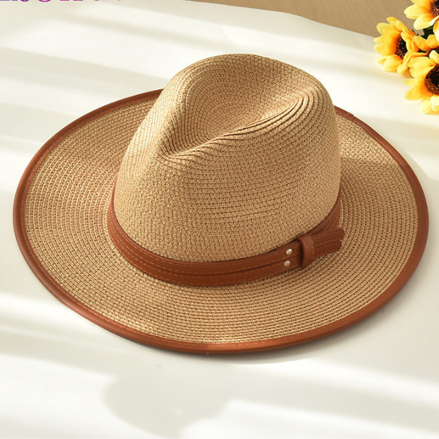 Women's summer straw hat Panama style | La Parisienne
