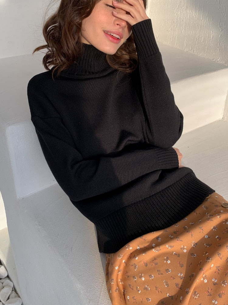 Women's casual knit sweater | La Parisienne