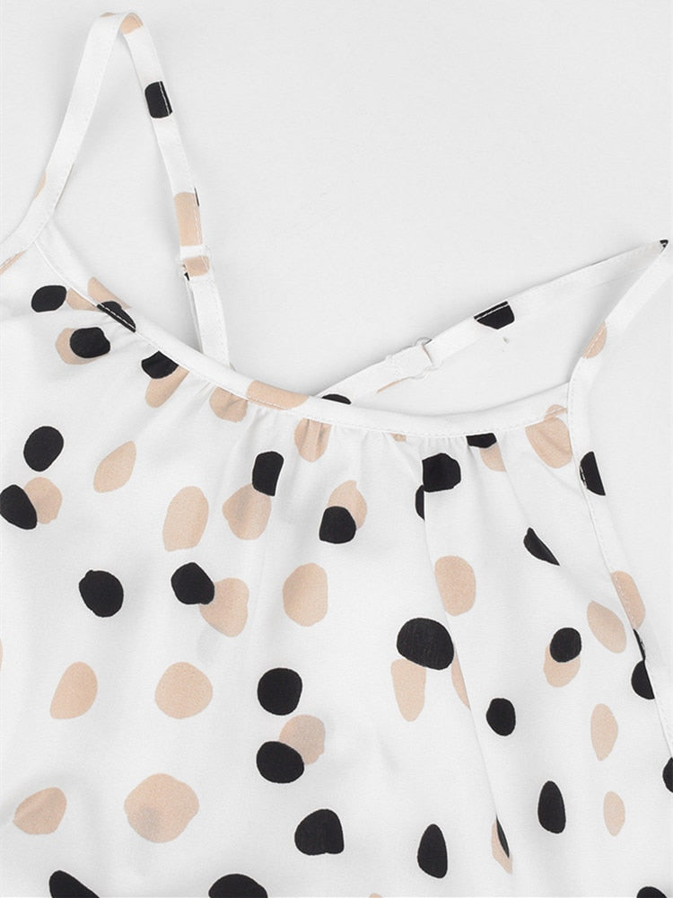 Lightweight polka dot dress for women | La Parisienne