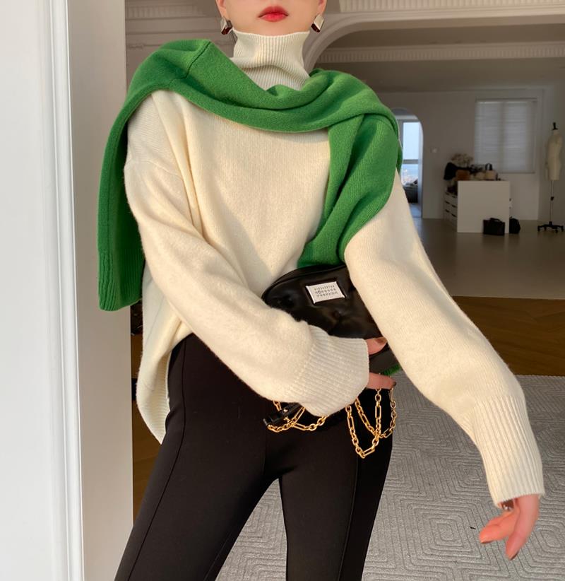 Women's refined turtleneck sweater | La Parisienne