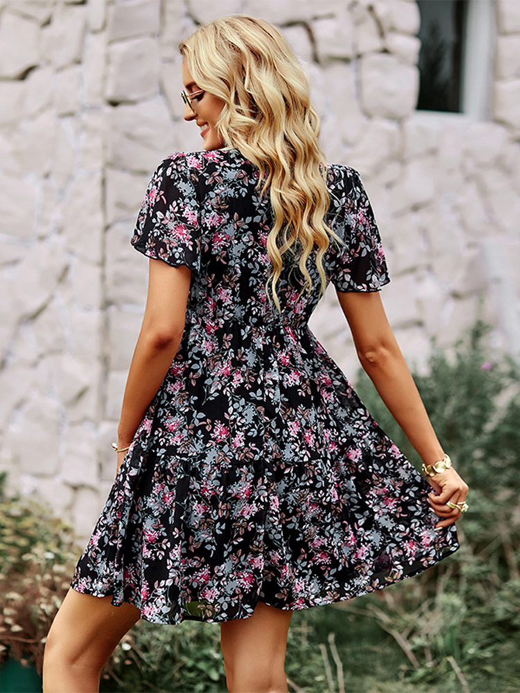 Women's Floral Light Dress | La Parisienne