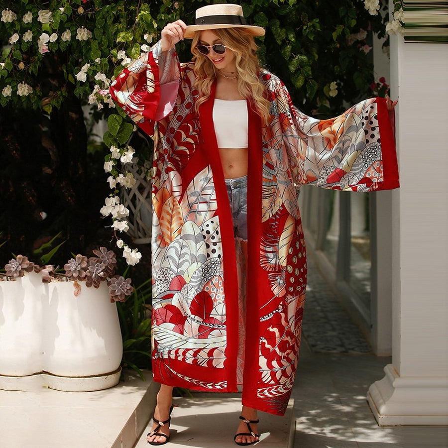 Chic Beach Kimono Japanese Inspiration | La Parisienne