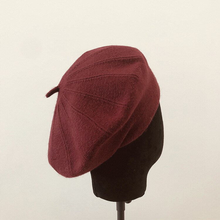 Women's Large Beret 100% Wool | La Parisienne