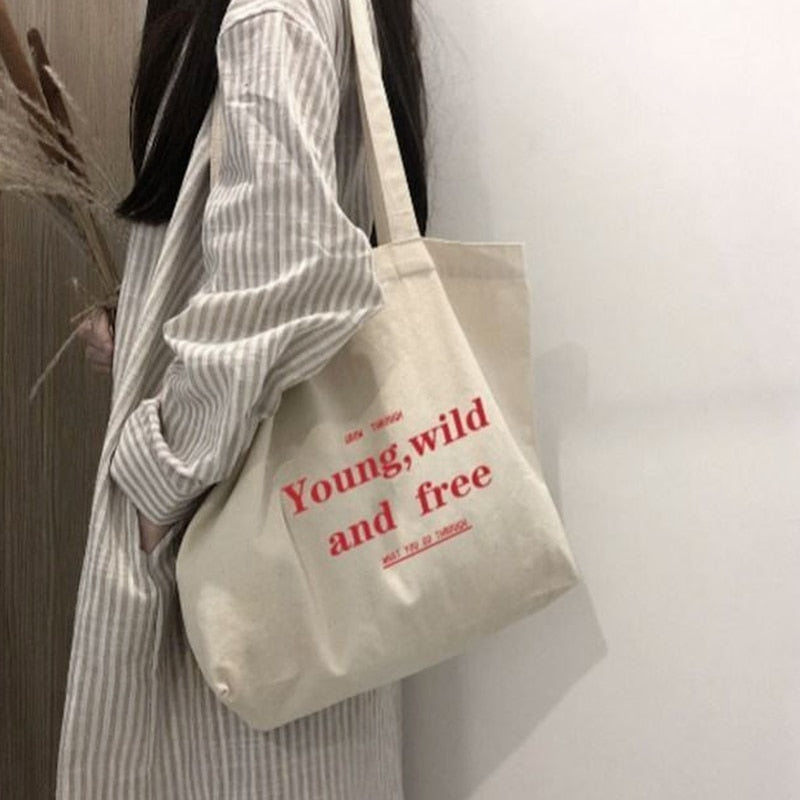 Women's Canvas Tote Bag La Parisienne