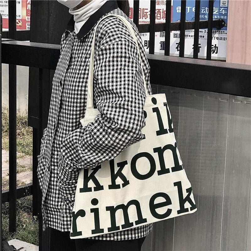 Women's Canvas Tote Bag La Parisienne