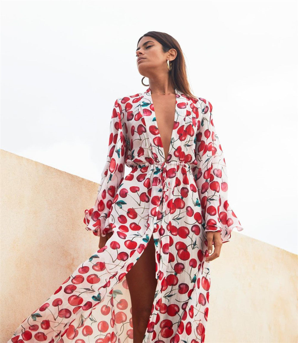 The beach kimono La Parisienne : Bohemian elegance for a stylish summer
