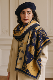 Winter scarf Quai-de-Seine | La Parisienne