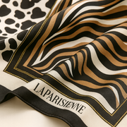 Women's 100% Silk Zebra Design Square | La Parisienne