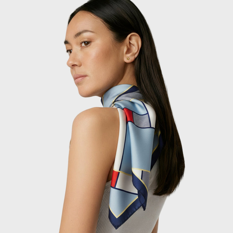 100% Silk Signature Square | La Parisienne