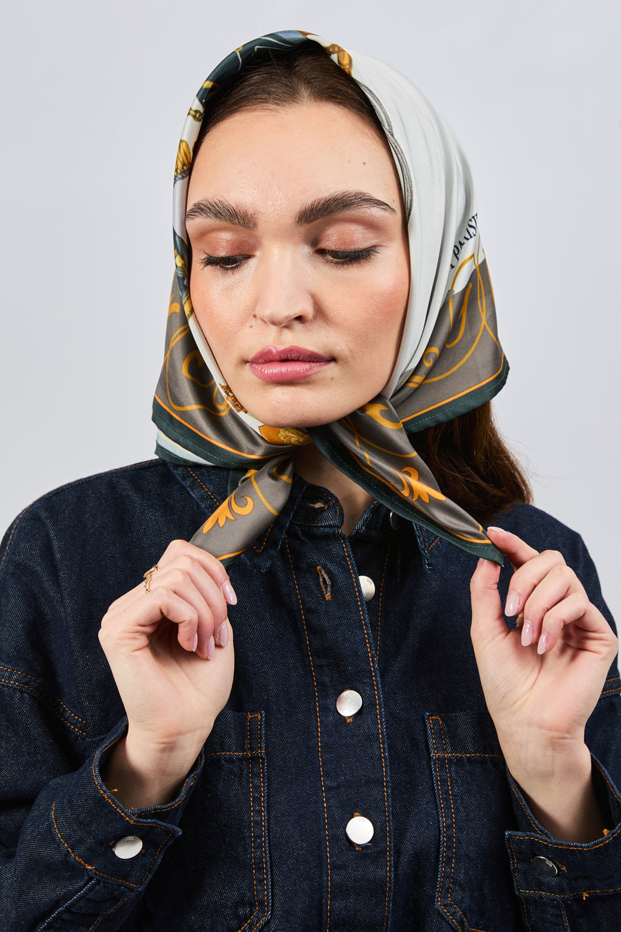 100% Silk Signature Square | La Parisienne