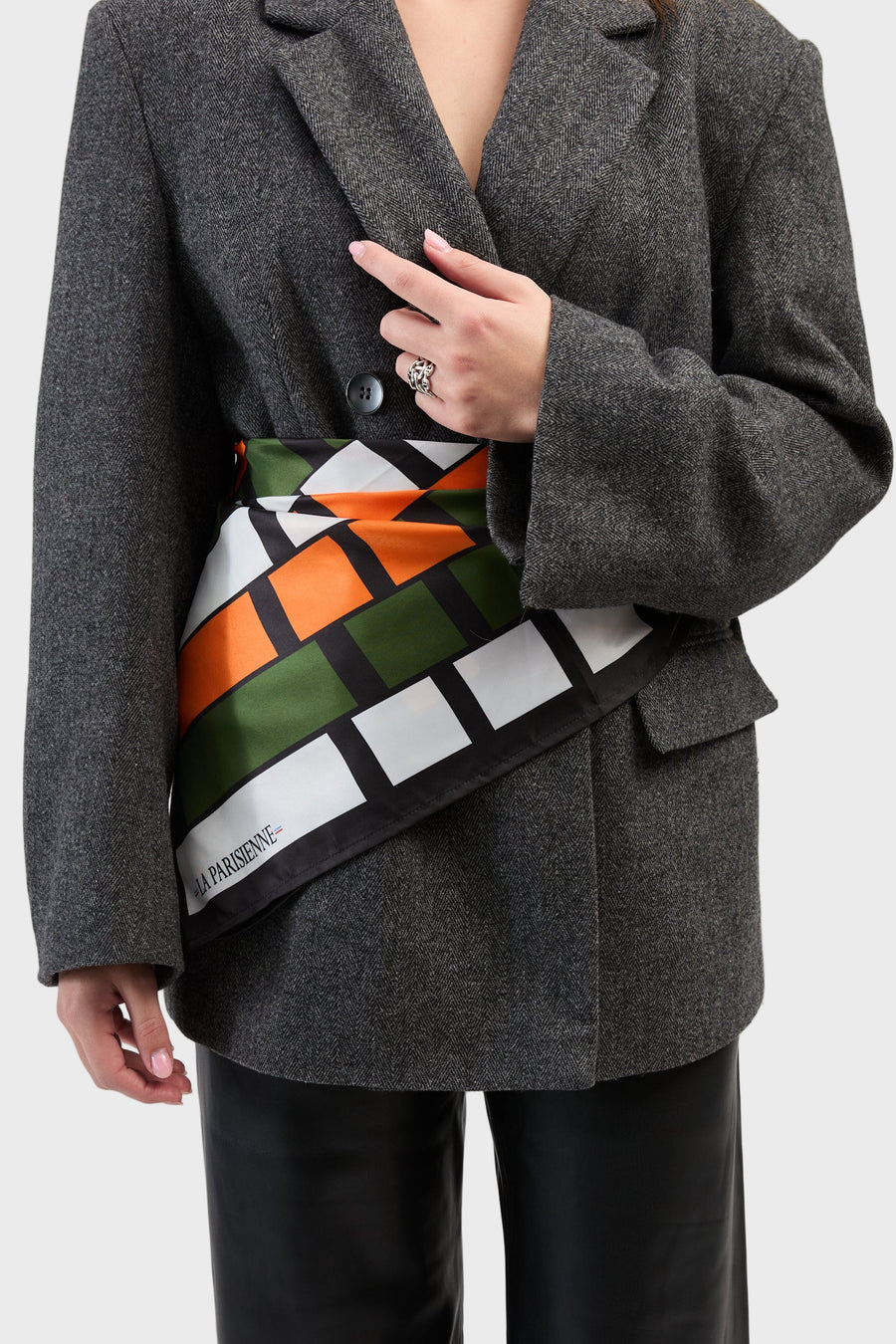 100% Silk Signature Square | La Parisienne