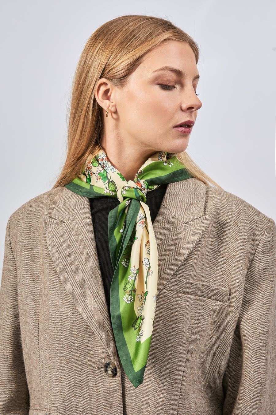 100% Silk Signature Square | La Parisienne