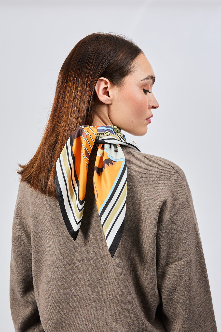 100% Silk Signature Square | La Parisienne