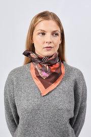 Chic 100% Silk Square for Women | La Parisienne