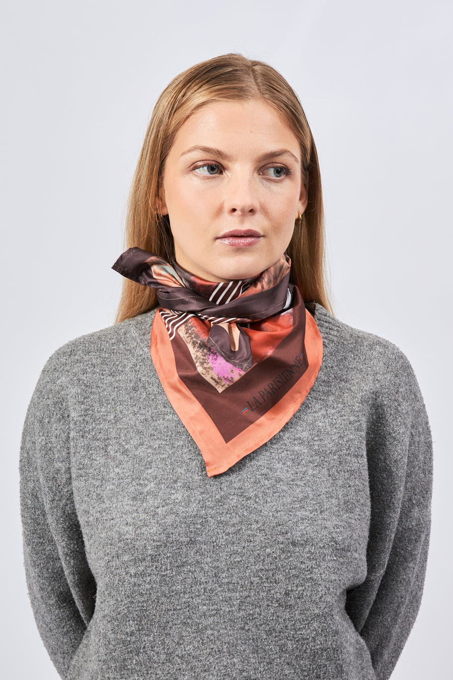 Chic 100% Silk Square for Women | La Parisienne