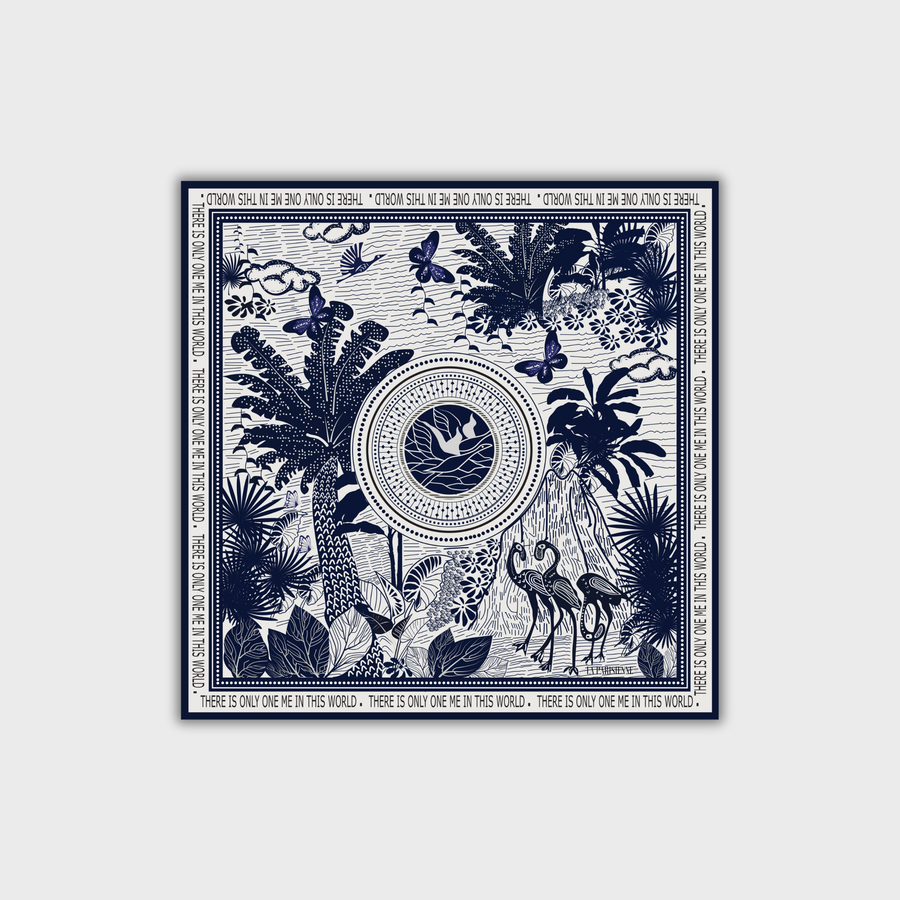 100% Silk Signature Square | La Parisienne