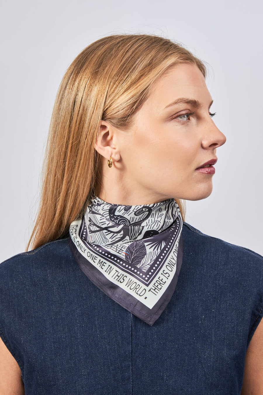 100% Silk Signature Square | La Parisienne