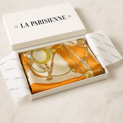 Women's 100% Silk Luxury Square Scarf | La Parisienne