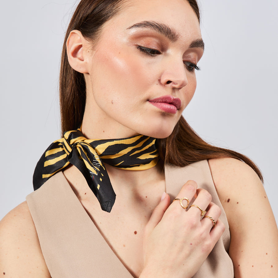 100% Silk Signature Square | La Parisienne