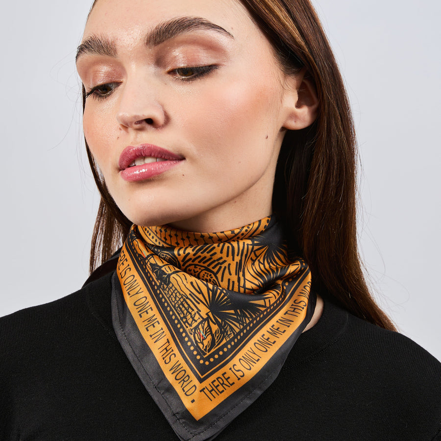 100% Silk Signature Square | La Parisienne