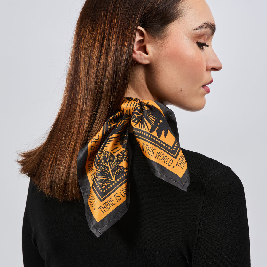 100% Silk Signature Square | La Parisienne