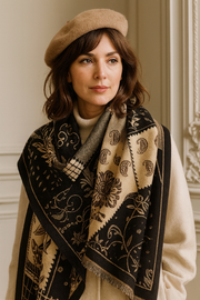 Winter scarf Quai-de-Seine | La Parisienne