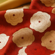 100% Silk Square Flower Pattern Women | La Parisienne