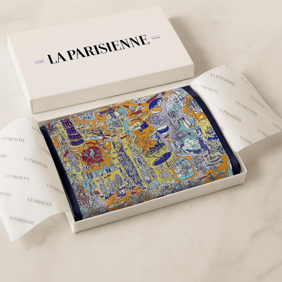Women's 100% Original Silk Square | La Parisienne