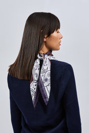 Sophisticated 100% Silk Square for Women | The Parisian 